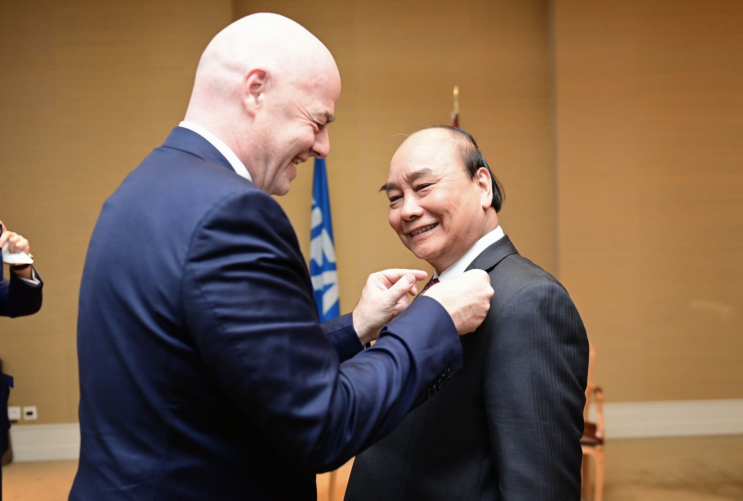 Chu tich nuoc gap chu tich FIFA anh 8