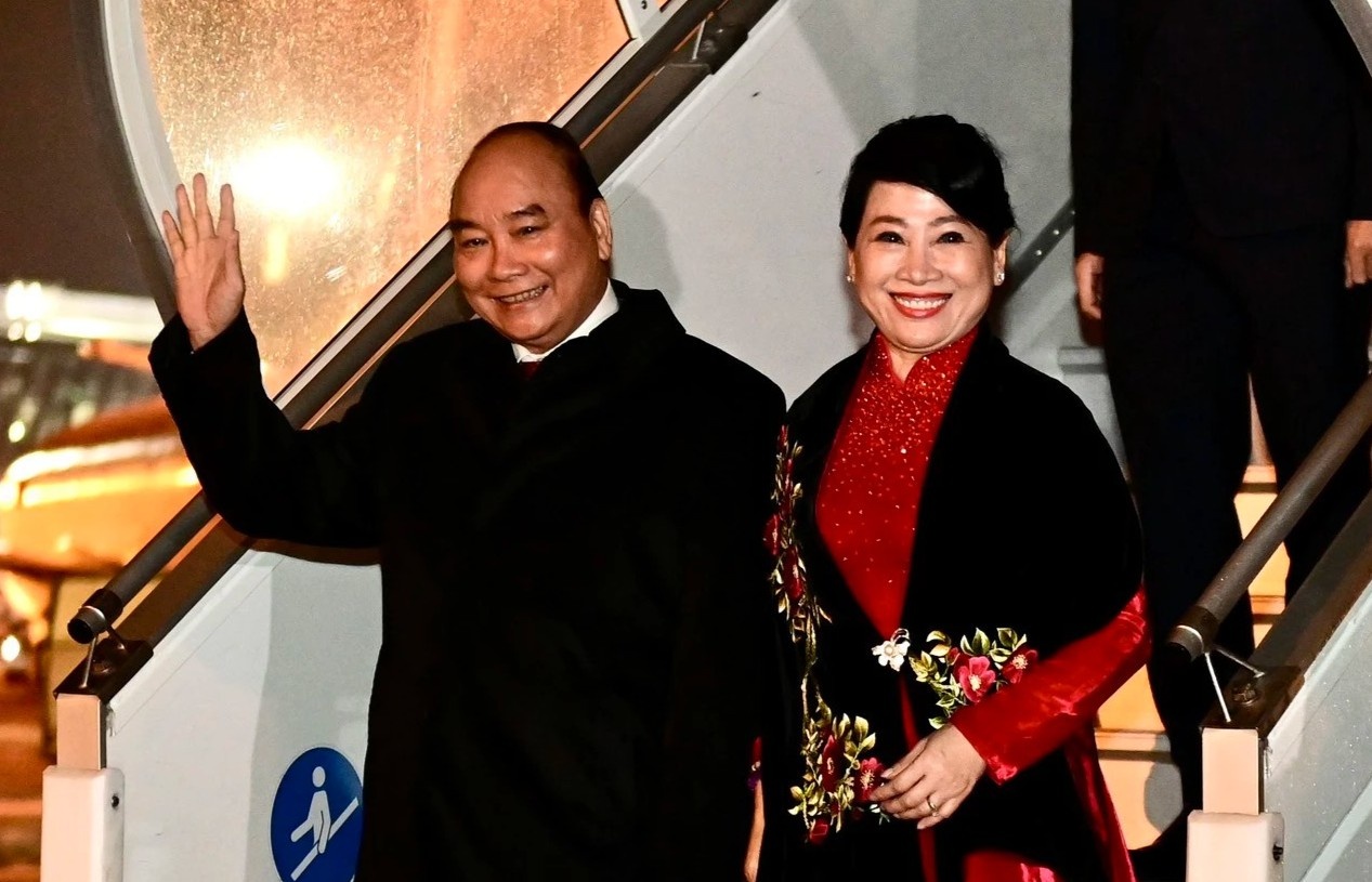 Chu tich nuoc den Geneva, bat dau chuyen tham chinh thuc Thuy Si hinh anh