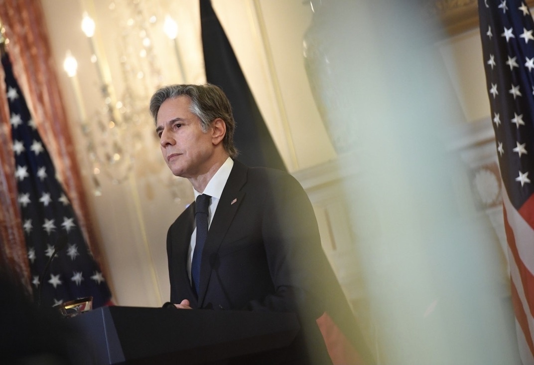 Ong Blinken: Dam phan kho tien trien khi Nga giuong sung ve Ukraine hinh anh