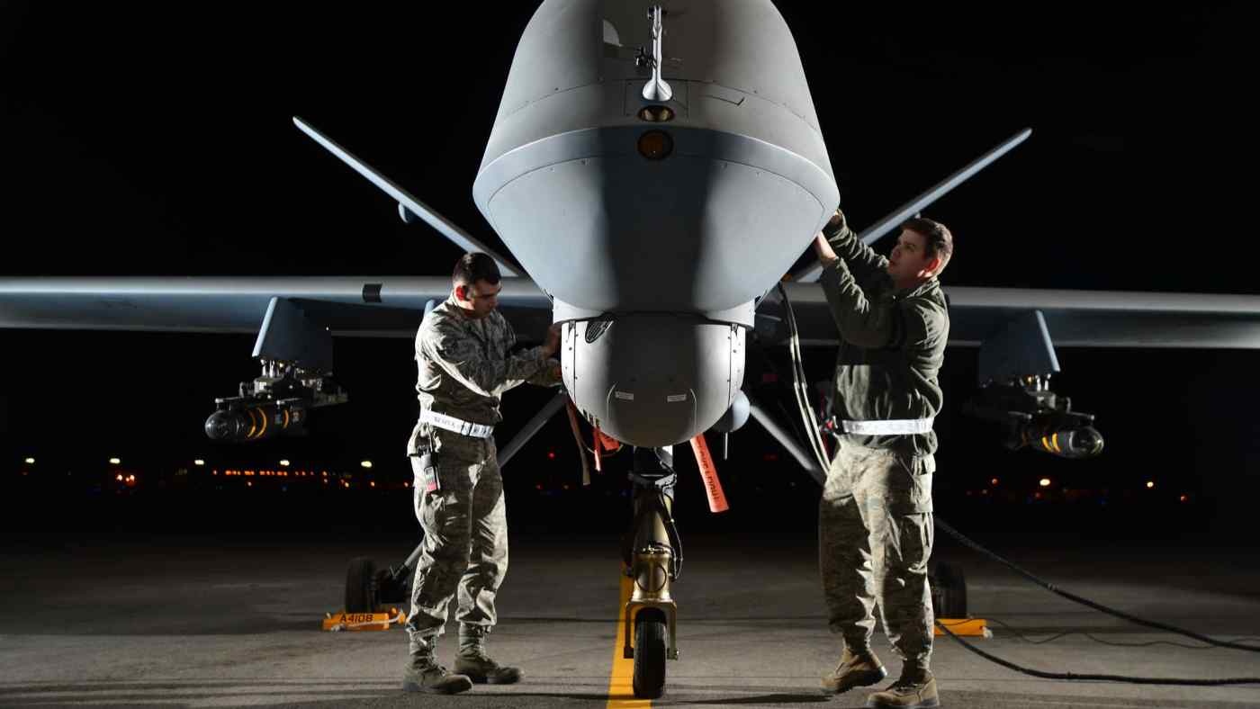 My dieu 'Than chet' MQ-9 toi Nhat Ban hinh anh