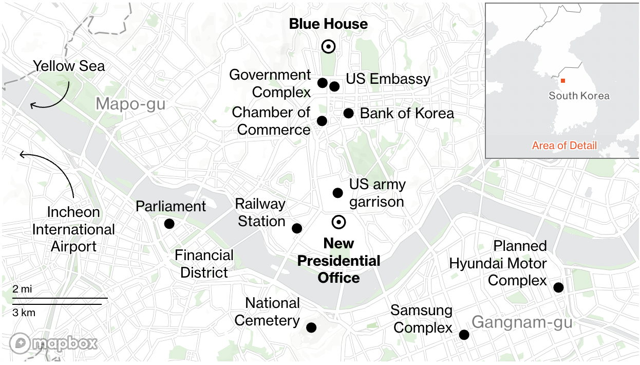 tong thong han quoc doi dia diem nha xanh anh 2
