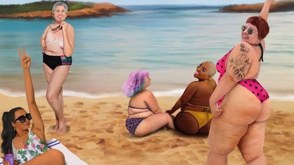 Thong diep khuyen khich ve dep phu nu cua Tay Ban Nha gay tranh cai hinh anh