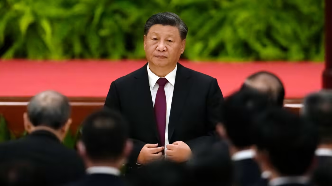 Ong Tap hop voi cac lanh dao cap cao nhat truoc them Dai hoi dang XX hinh anh