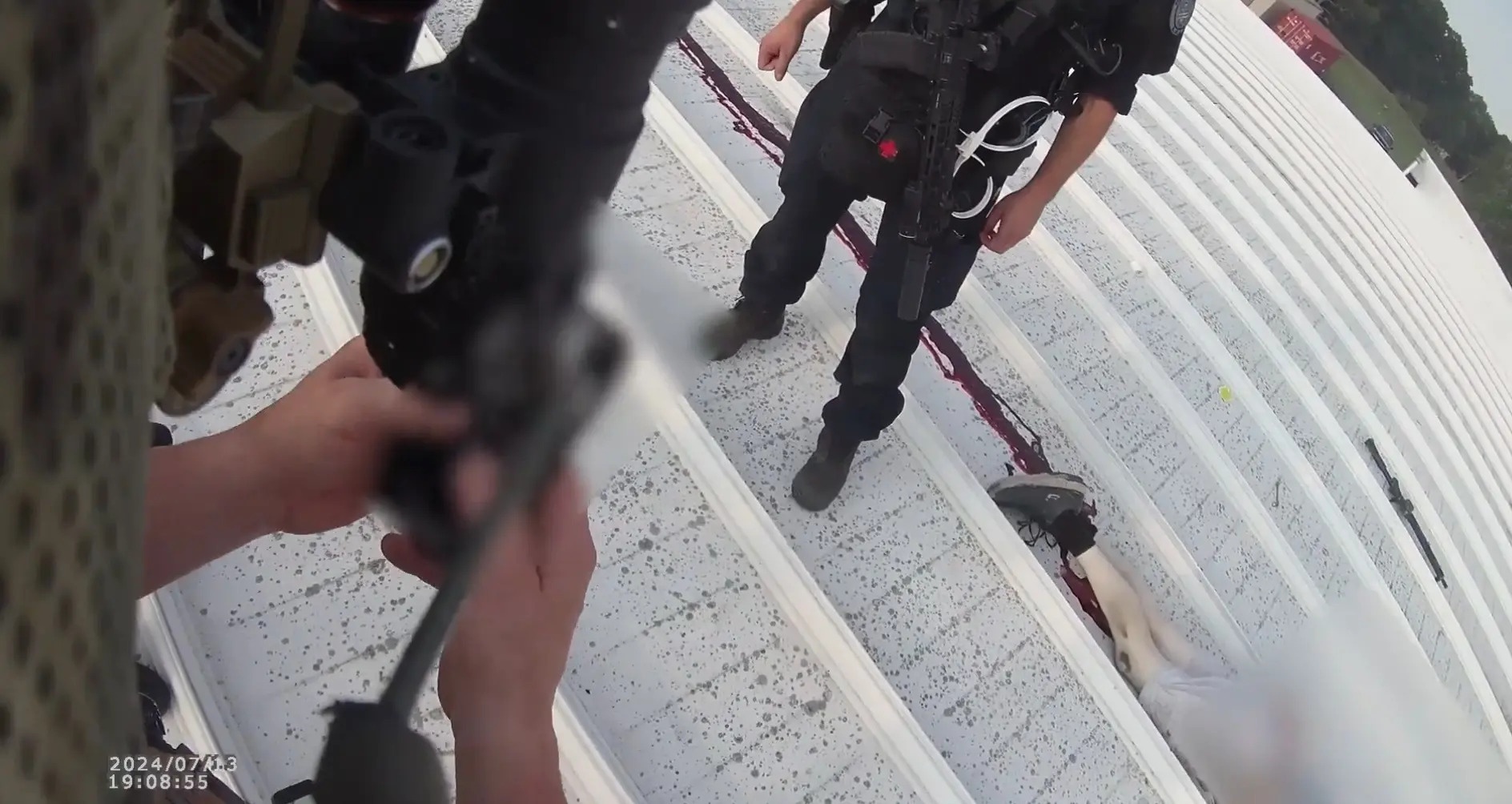 Video hien truong vu tieu diet nghi pham am sat hut ong Trump hinh anh