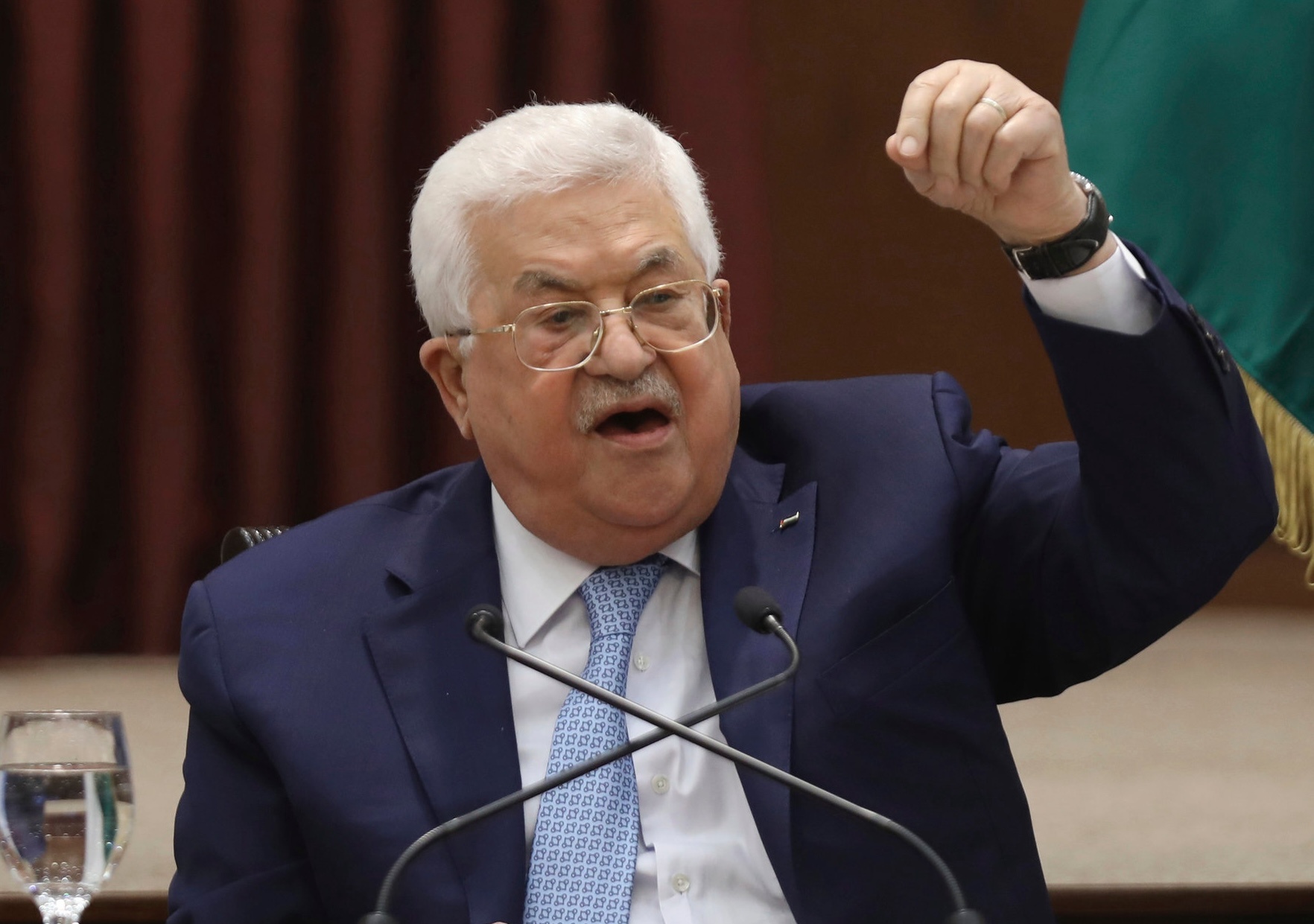 Tong thong Palestine len an vu am sat thu linh Hamas hinh anh