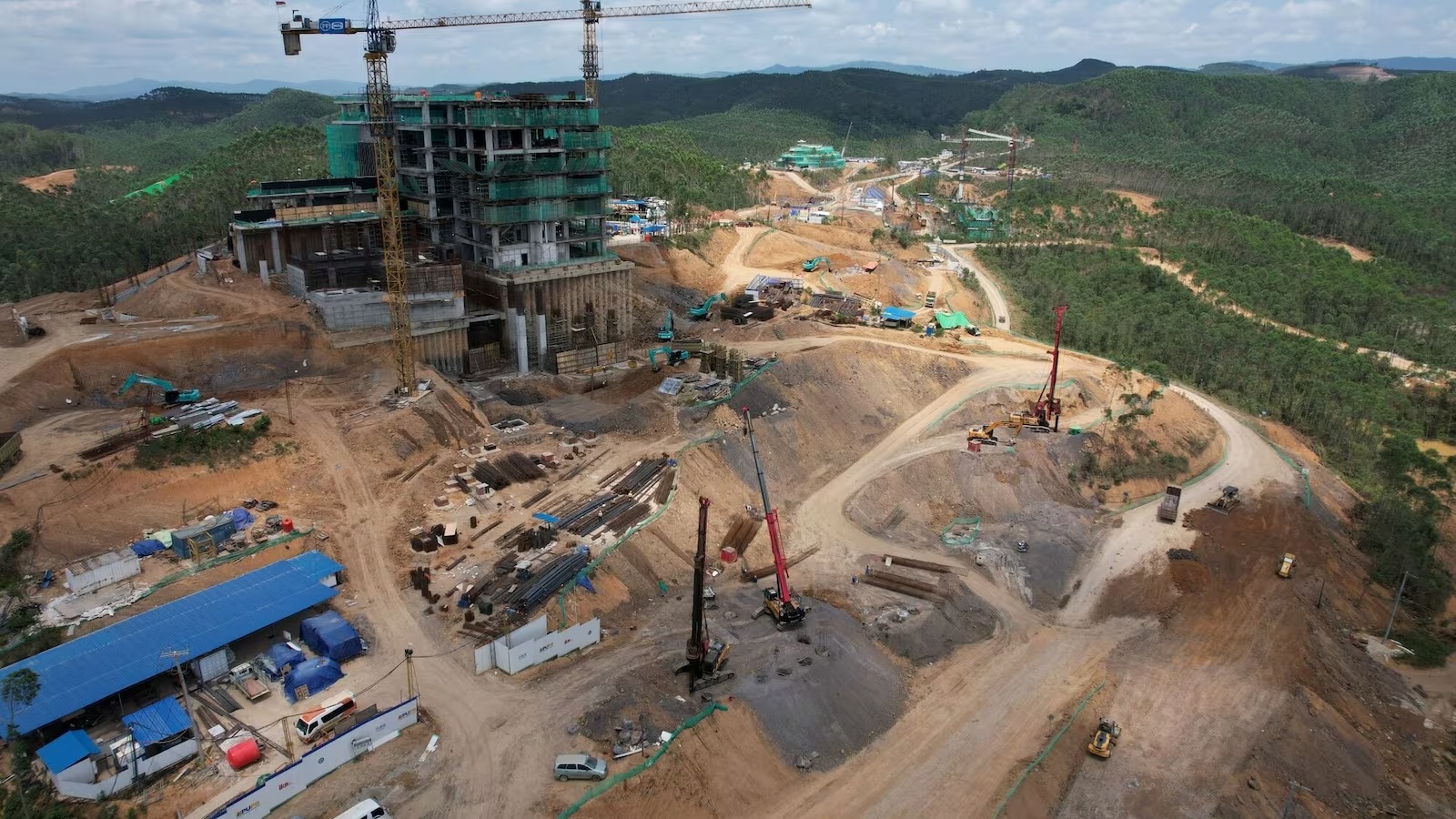 Indonesia chuan bi cho dai su quan cac nuoc chuyen den thu do moi hinh anh