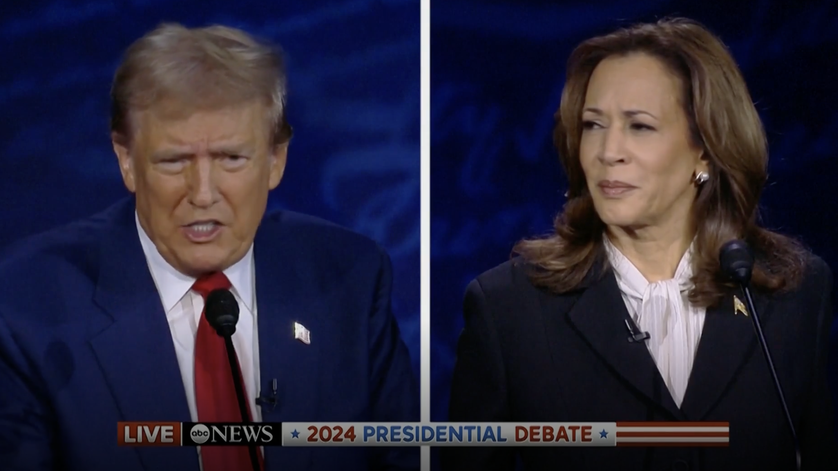 tranh luan trump Harris anh 3