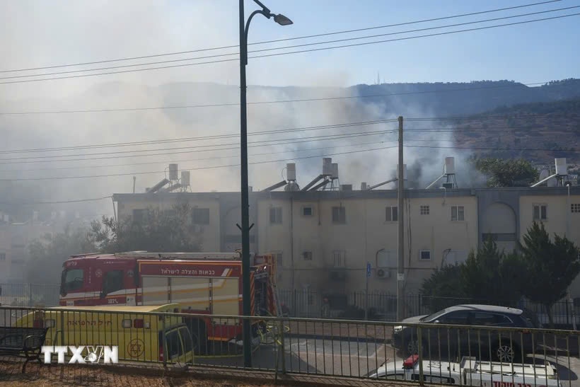 Israel pha huy co so cua Lien Hop Quoc, Hezbollah phan cong du doi hinh anh