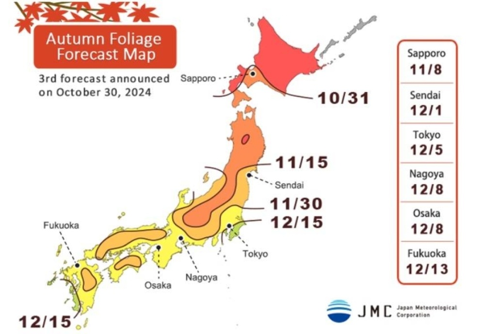Mua la vang, la do tai Nhat Ban bi 'delay' hinh anh