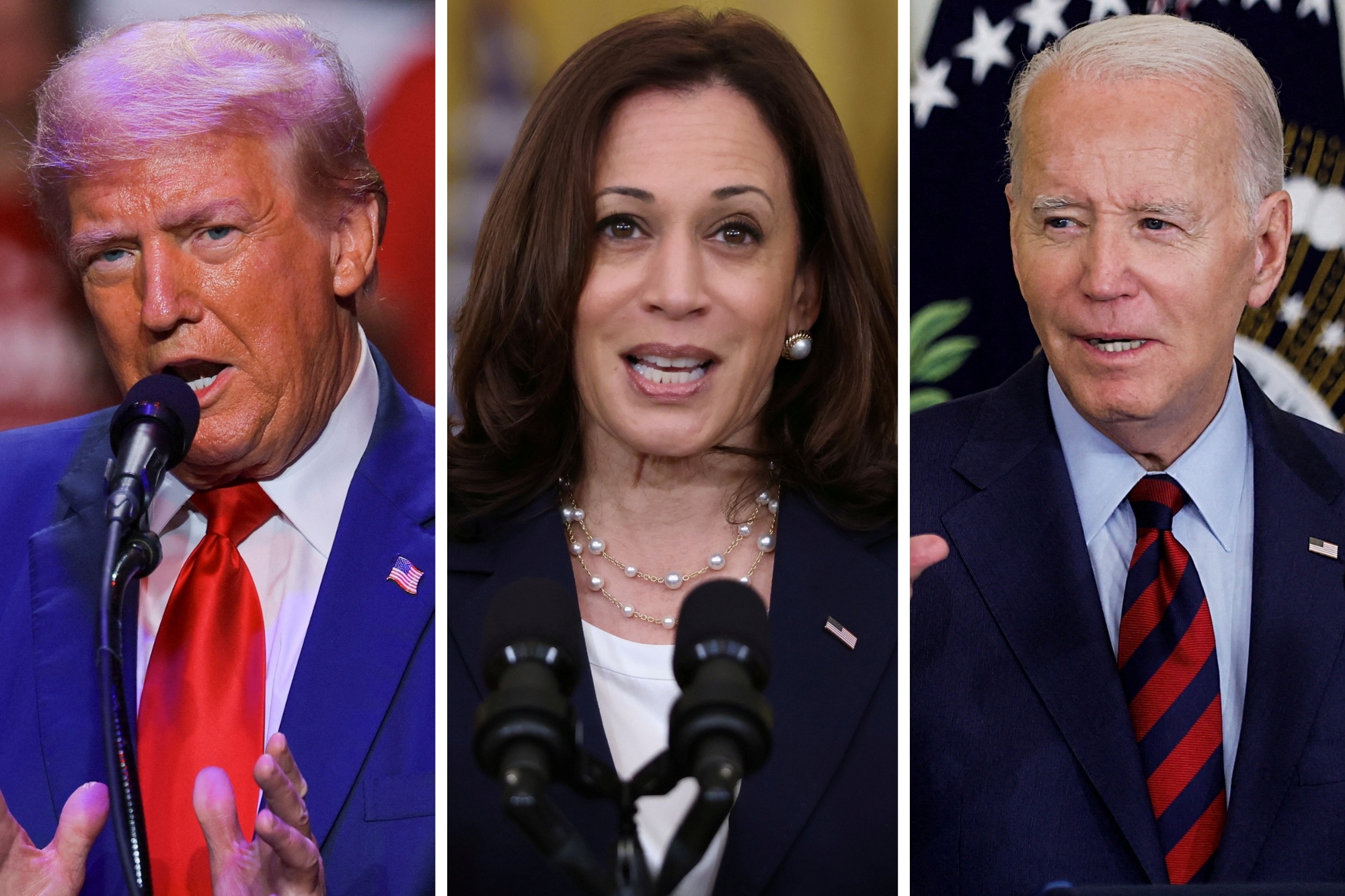 So tien gay quy cho ong Trump, ba Harris va ong Biden gay kinh ngac hinh anh