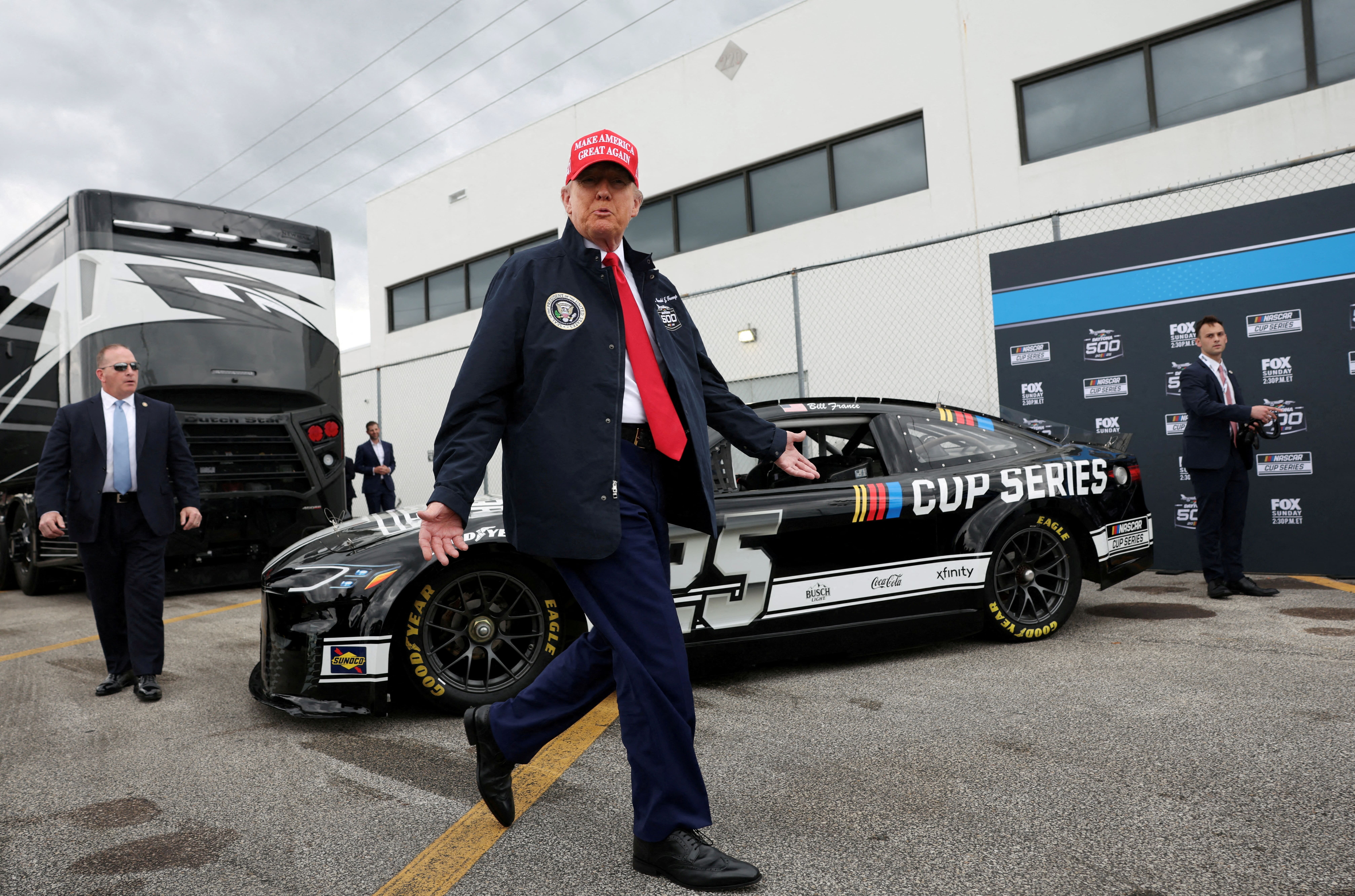 donald trump du daytona 500 anh 6