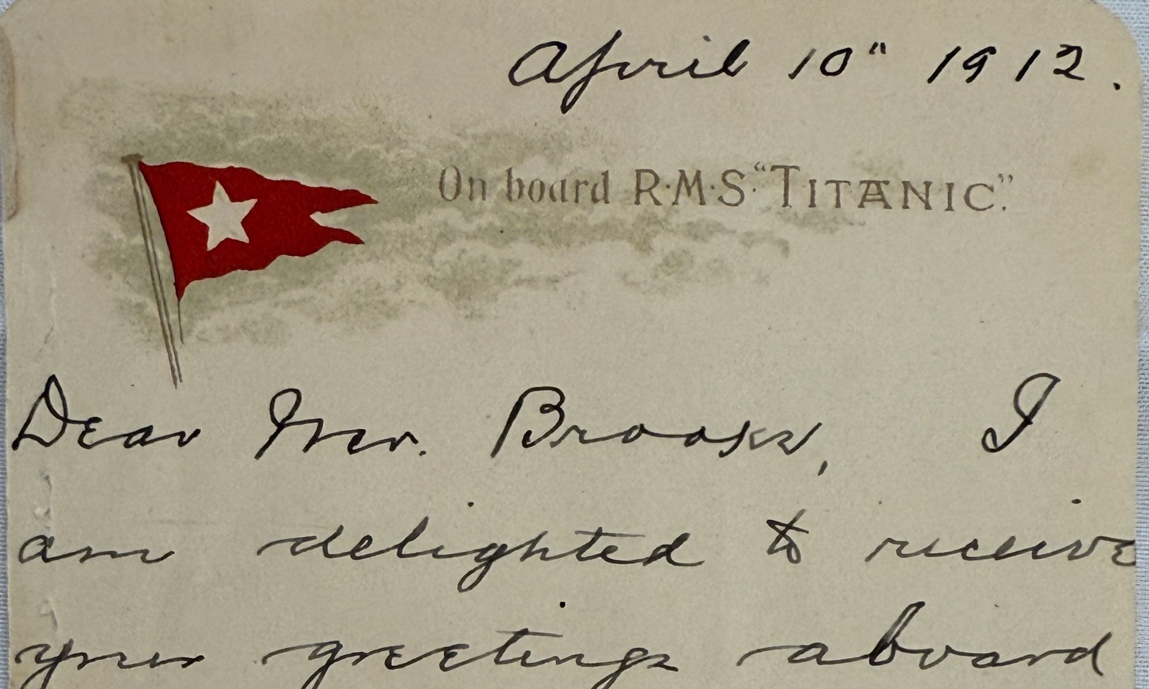 La thu cua nguoi song sot trong vu chim tau Titanic co gia ky luc hinh anh