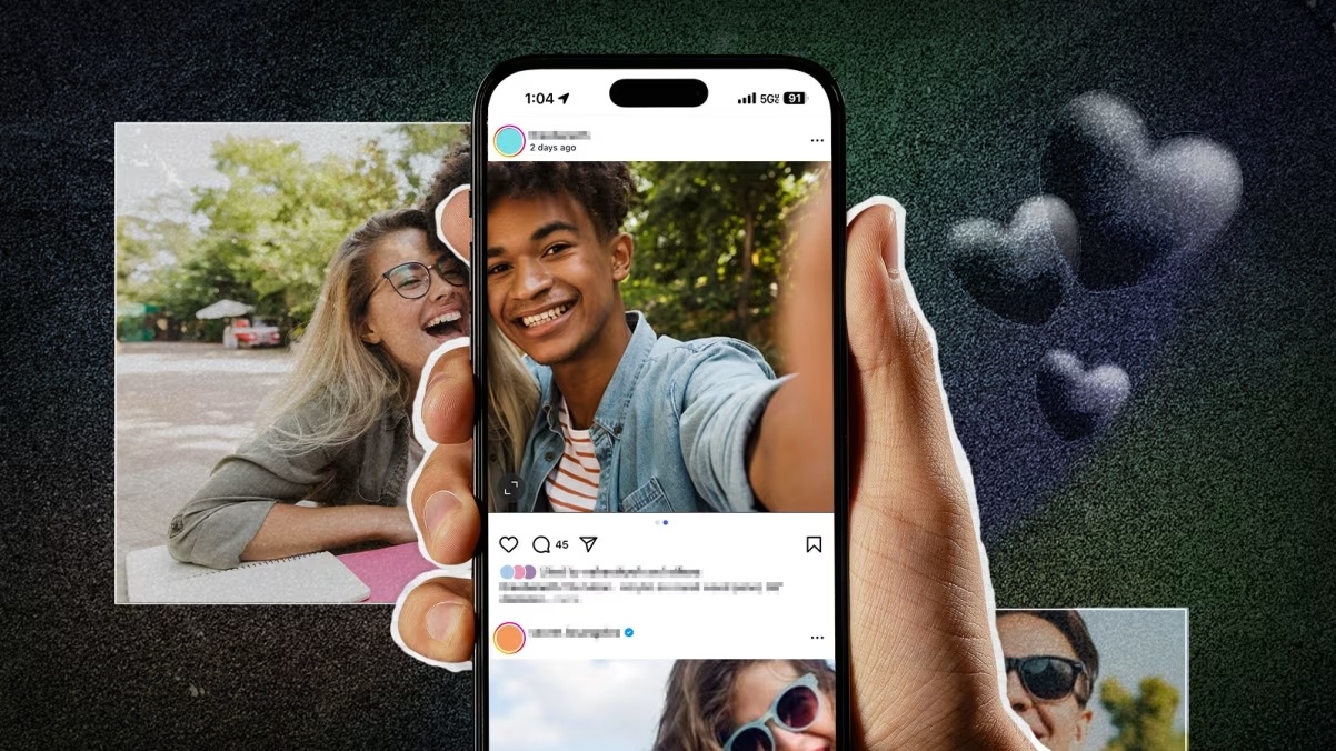 GenZ chan dang anh yeu duong len mang xa hoi hinh anh