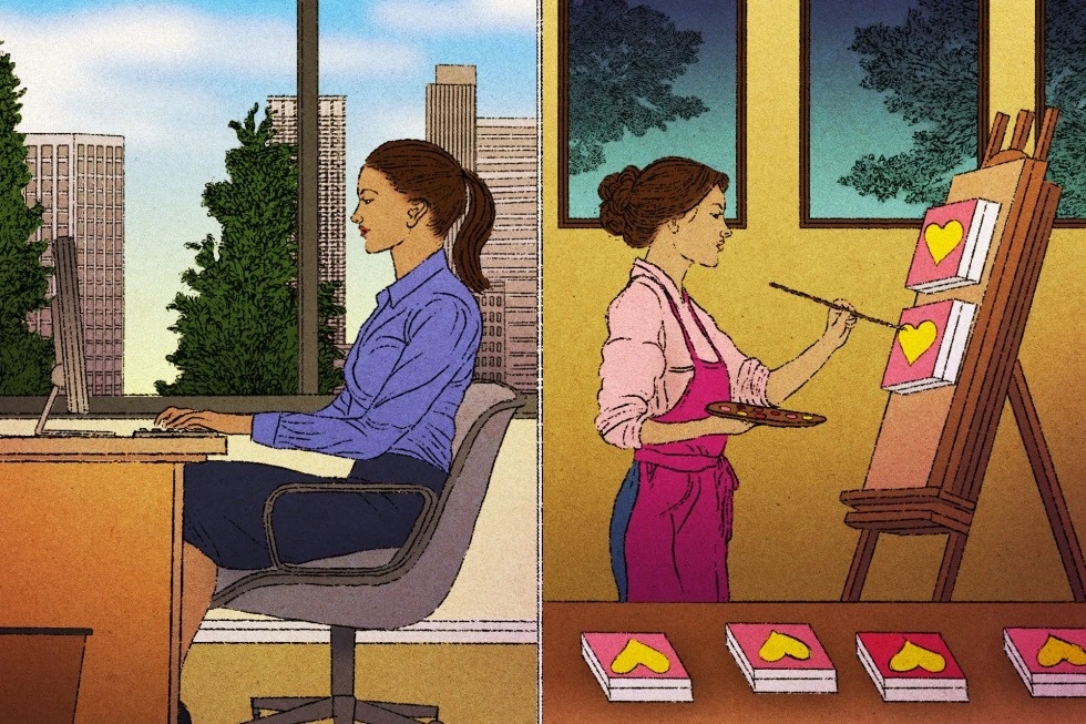 Nguoi lao dong My 'mot tay ba nghe' hinh anh