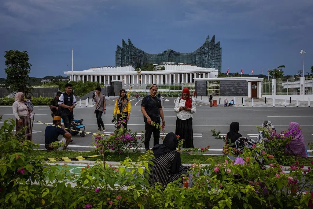 Can canh thu do xanh 'doc nhat vo nhi' cua Indonesia hinh anh