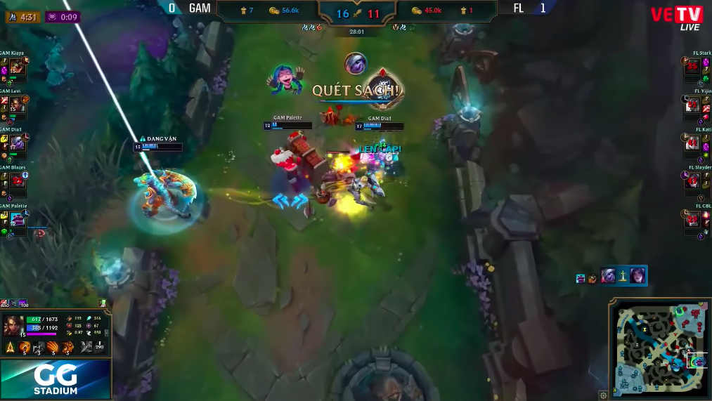 Team Flash vo dich VCS Mua xuan 2020,  GAM that bai anh 2