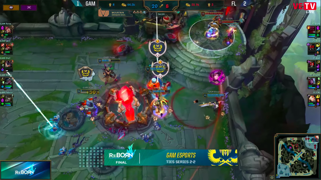 Team Flash vo dich VCS Mua xuan 2020,  GAM that bai anh 3