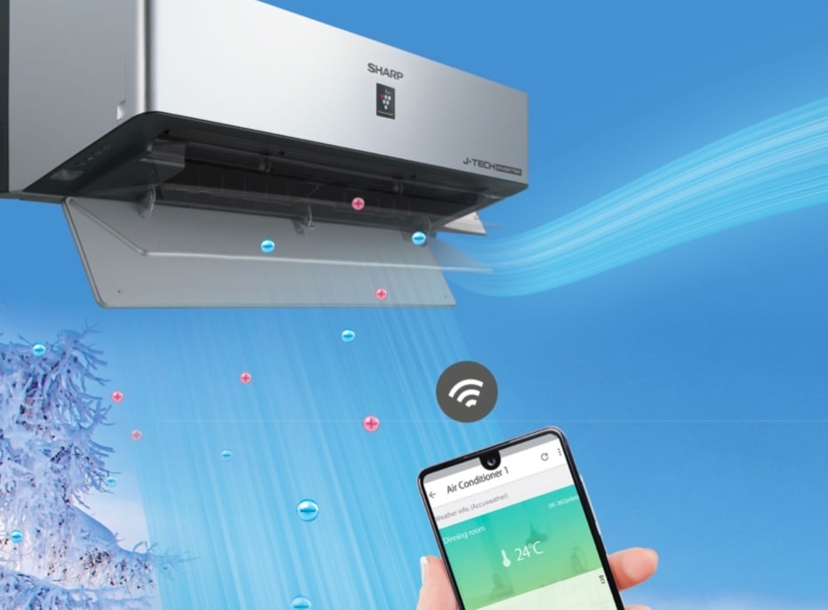 su dung may lanh mua nong,  su dung may lanh tiet kiem dien,  may lanh sharp tiet kiem dien,  may lanh sharp bao ve suc khoe anh 2