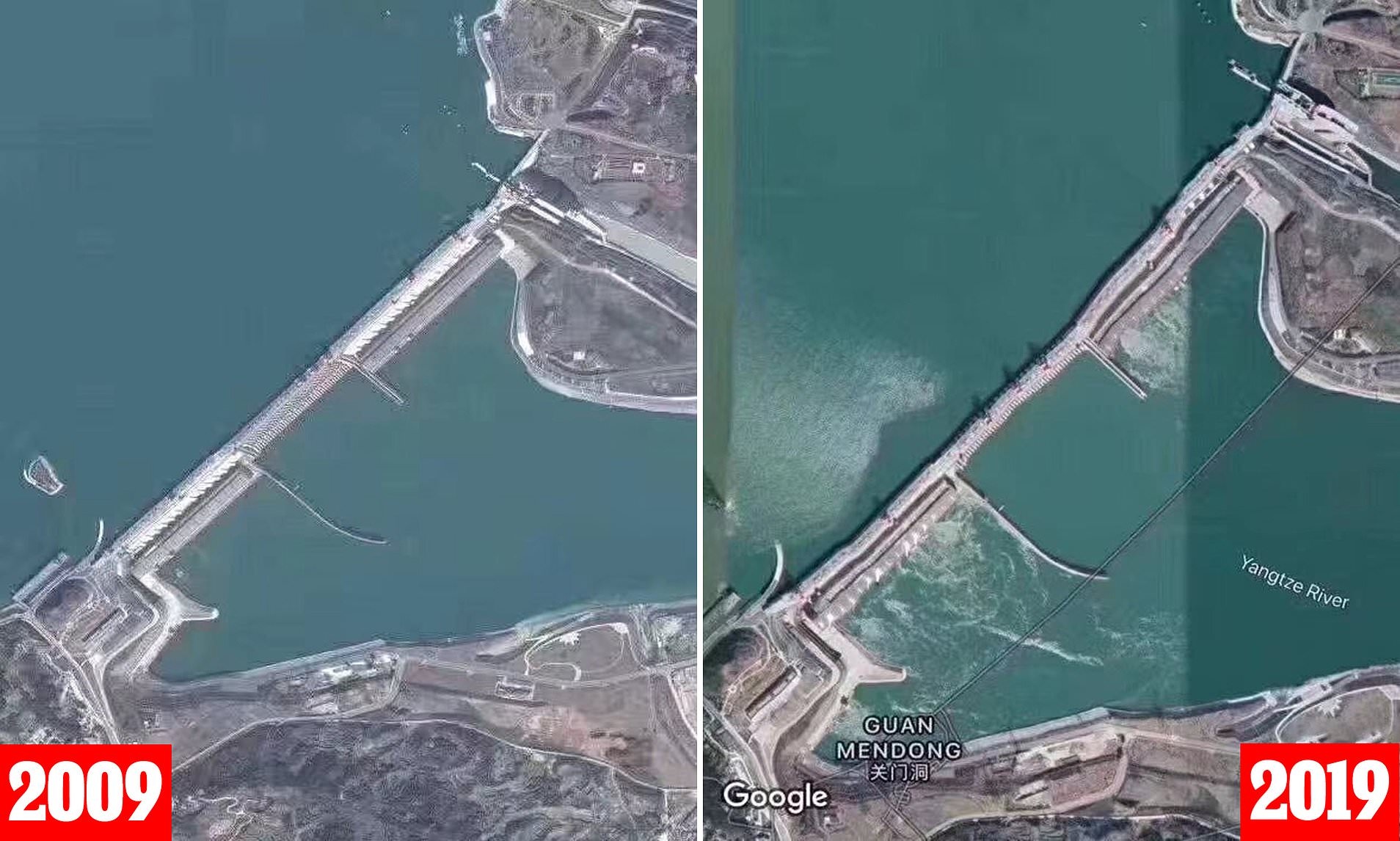 kham pha dap Tam Hiep,  dap Tam Hiep lon nhat the gioi,  dap Tam Hiep co the gay ra lu lut khong anh 8