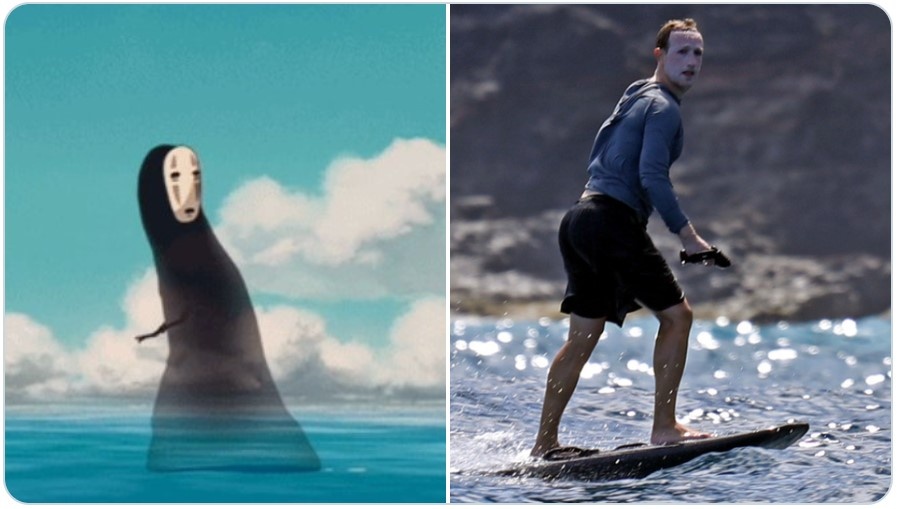 Mark Zuckerberg bi che anh meme,  Mark Zuckerberg trang bech,  Mark Zuckerberg voi khuon mat day kem chong nang anh 3