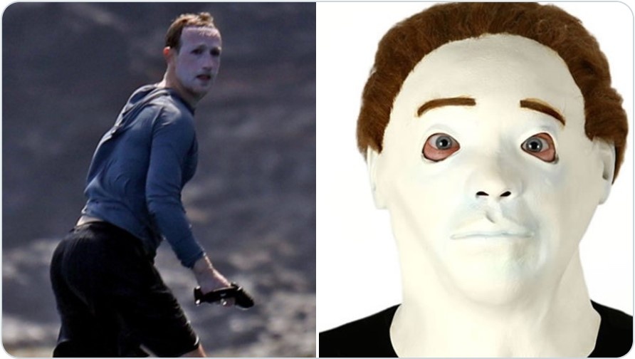 Mark Zuckerberg bi che anh meme,  Mark Zuckerberg trang bech,  Mark Zuckerberg voi khuon mat day kem chong nang anh 6