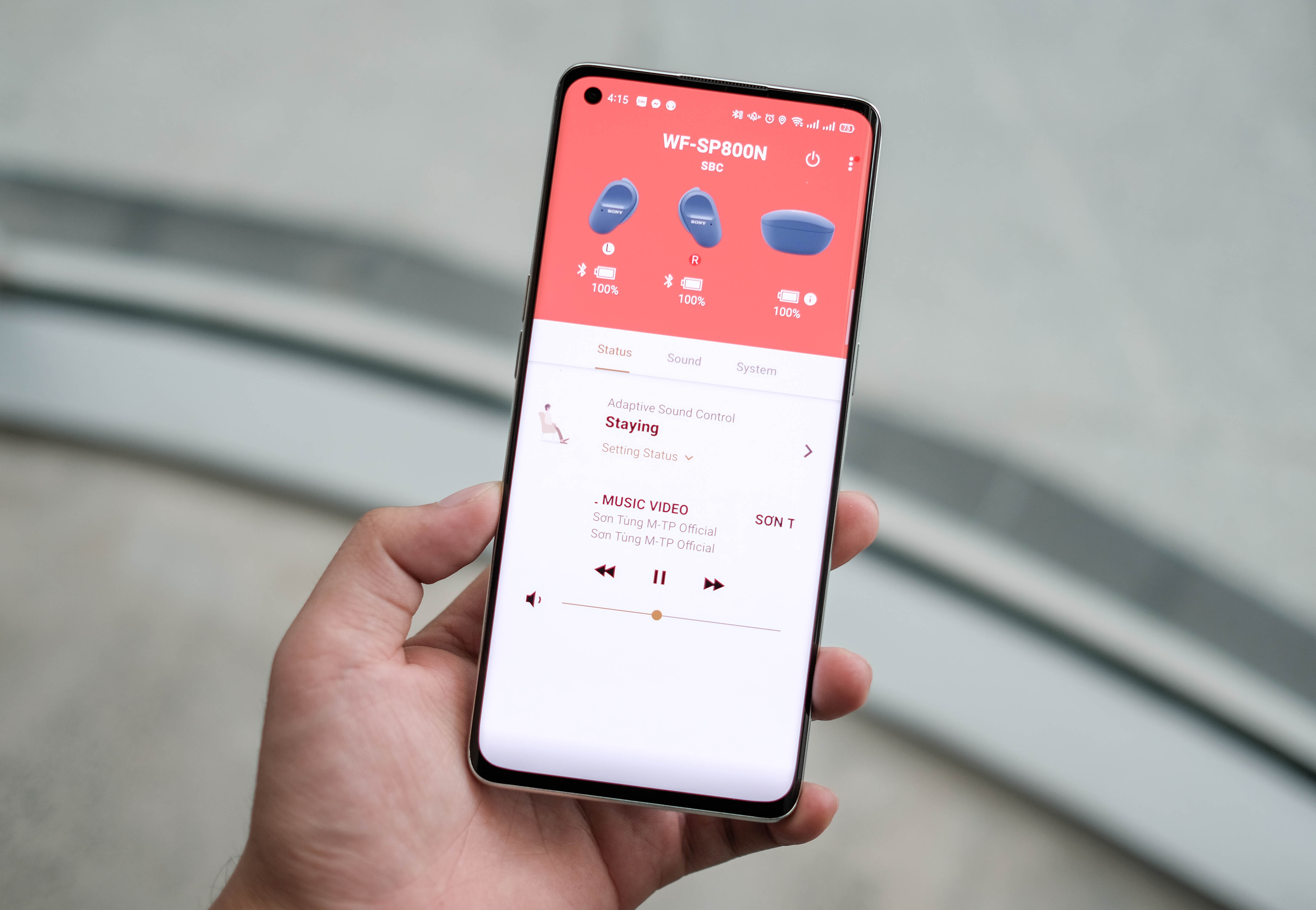 tai nghe Sony WF-SP800N,  tai nghe khong day chong on,  tai nghe khong day cho the thao,  nen mua tai nghe khong day nao anh 10