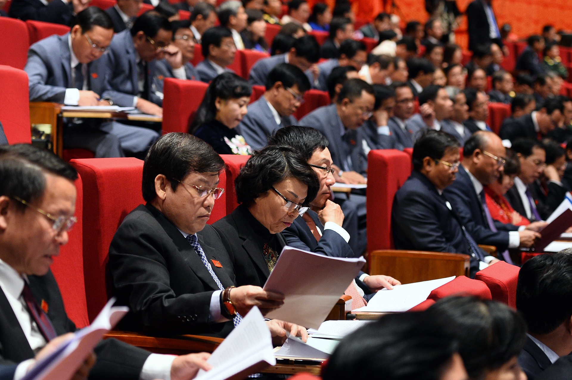 Chu tich nuoc, Thu tuong duoc gioi thieu tai cu hinh anh