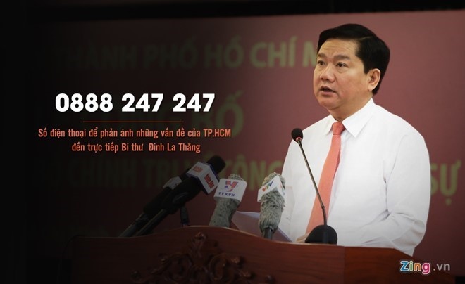 Hotline Bi thu Thang va cau chuyen dan nguyen hinh anh