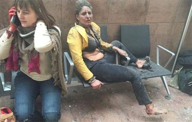 Đánh bom khủng bố ở Bỉ ảnh 1 Danh bom khung bo o Bi anh 1