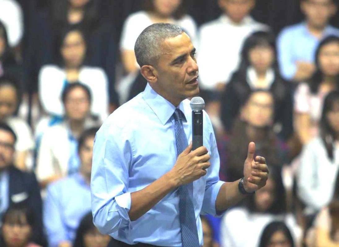 Nguoi tre TP HCM duoc ong Obama truyen cam hung hinh anh