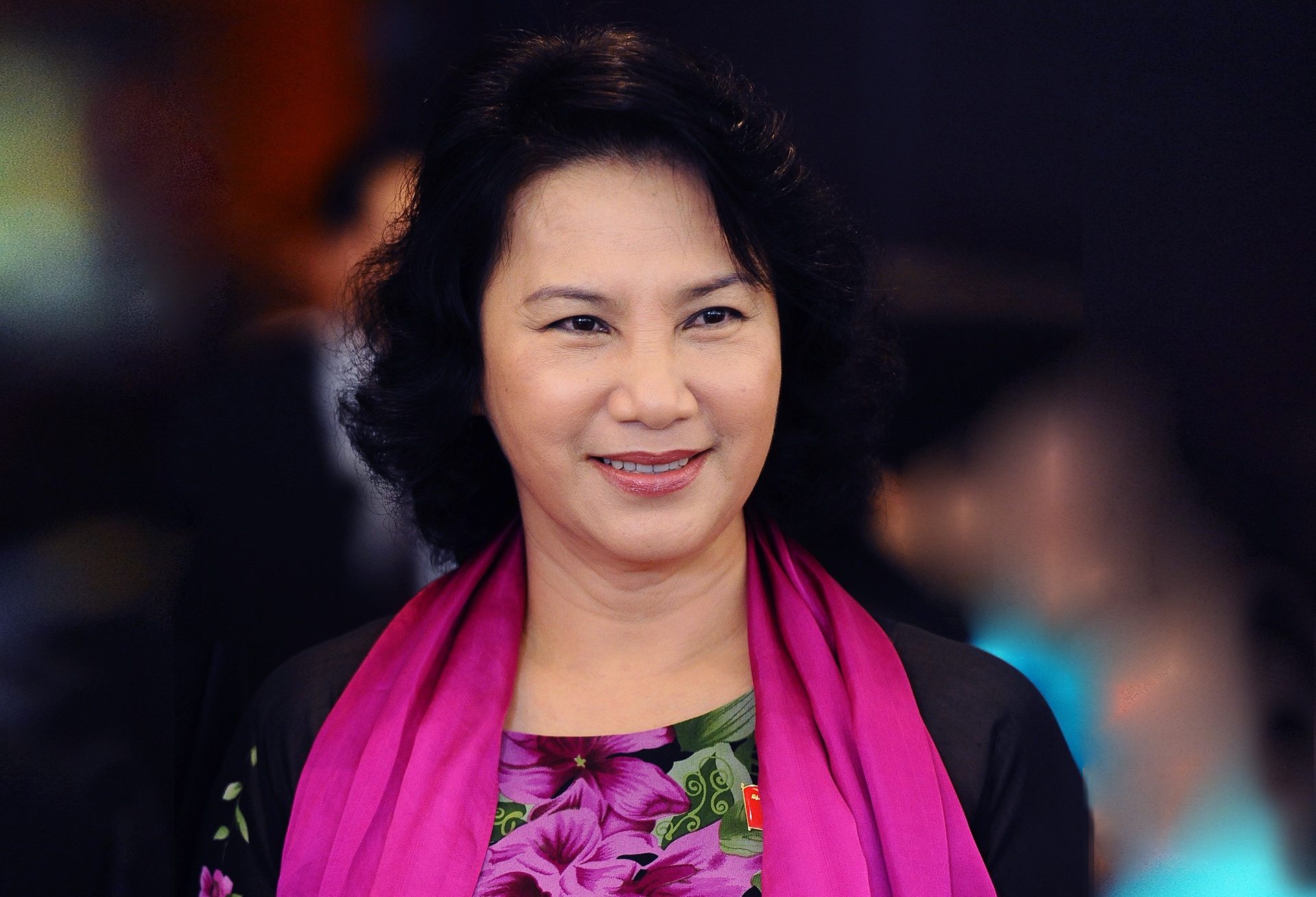 Nhung bo ao dai cua Chu tich Quoc hoi Nguyen Thi Kim Ngan hinh anh