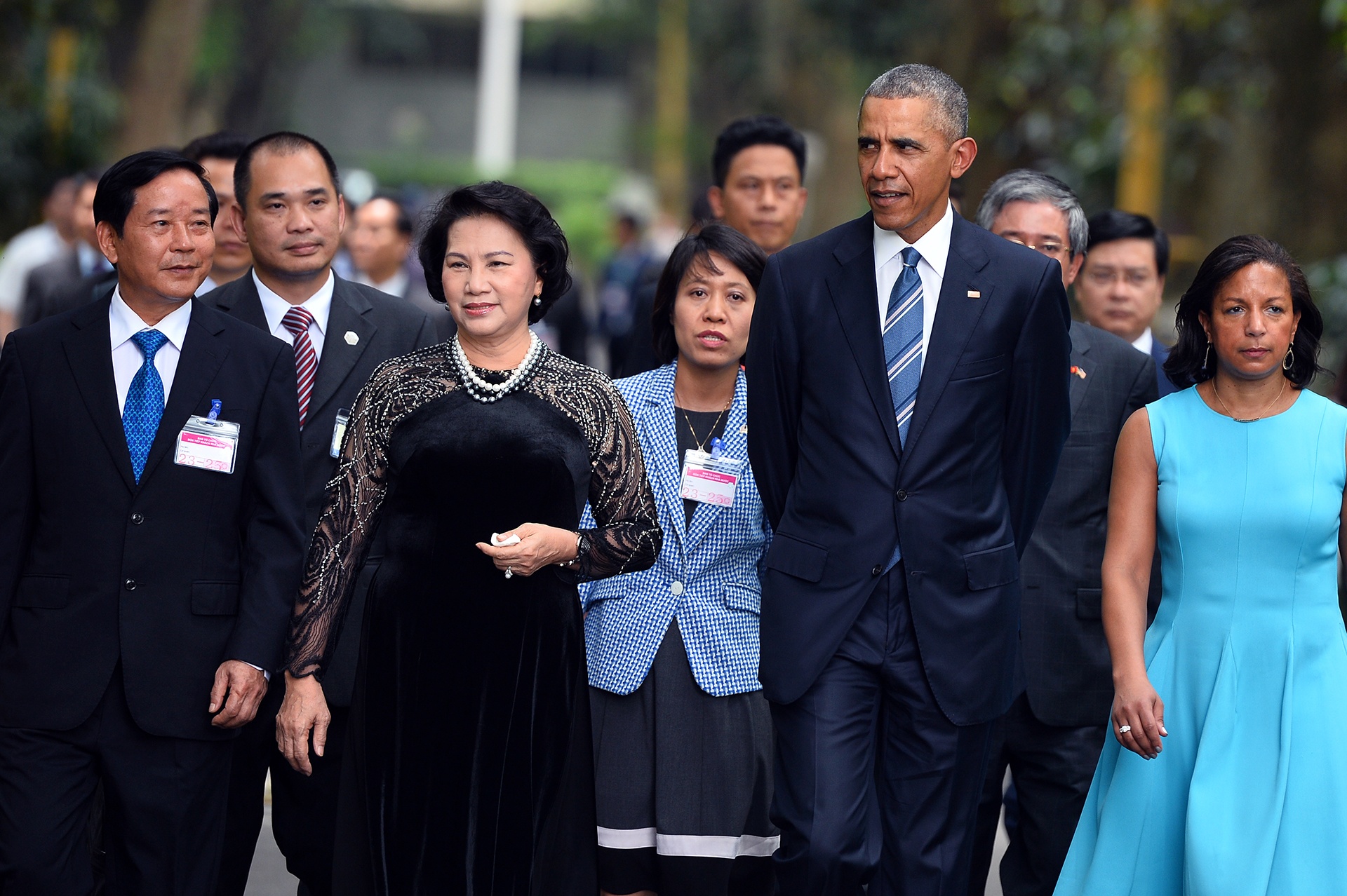 Chủ tịch Quốc hội Nguyễn Thị Kim Ngân diện áo dài ảnh 13 Chu tich Quoc hoi Nguyen Thi Kim Ngan dien ao dai anh 13