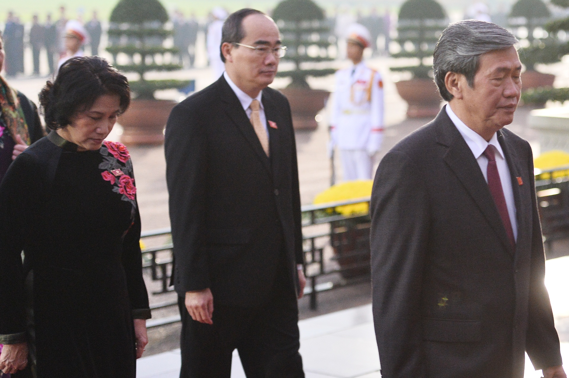 Chủ tịch Quốc hội Nguyễn Thị Kim Ngân diện áo dài ảnh 8 Chu tich Quoc hoi Nguyen Thi Kim Ngan dien ao dai anh 8