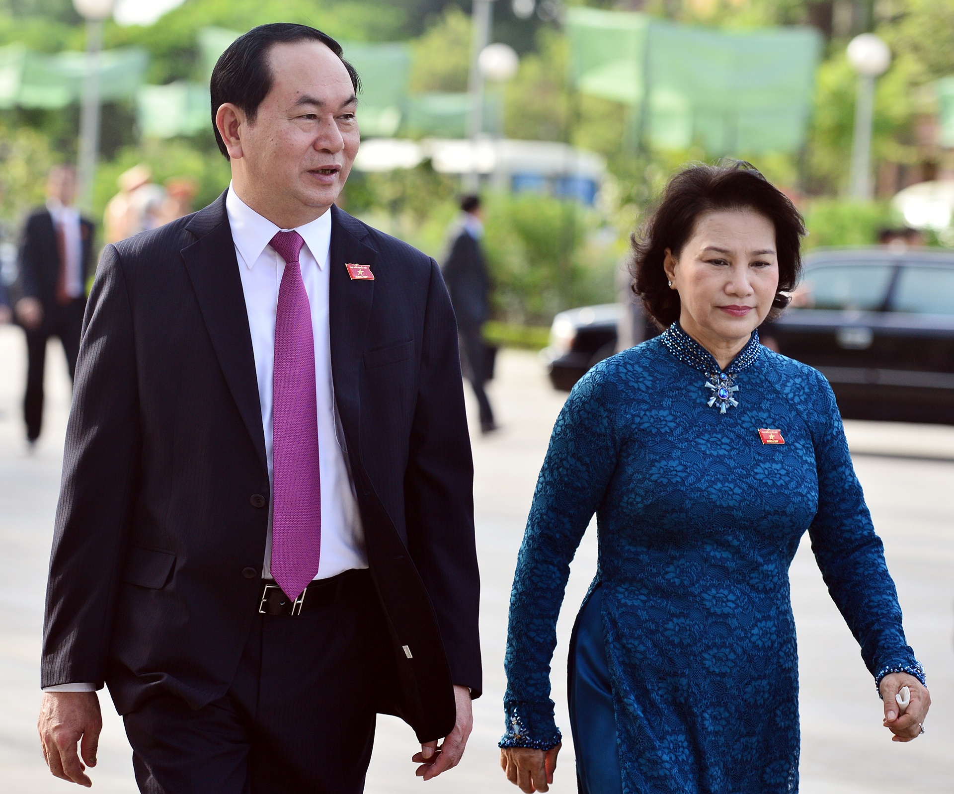 Chủ tịch Quốc hội Nguyễn Thị Kim Ngân diện áo dài ảnh 14 Chu tich Quoc hoi Nguyen Thi Kim Ngan dien ao dai anh 14