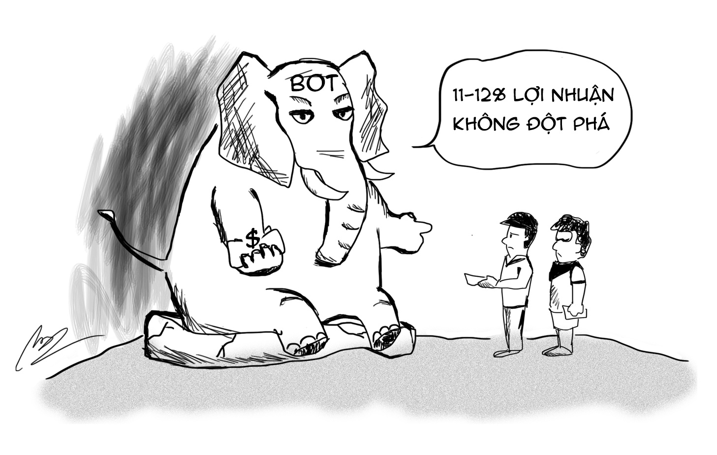 Nguy co nhung con voi trang BOT hinh anh