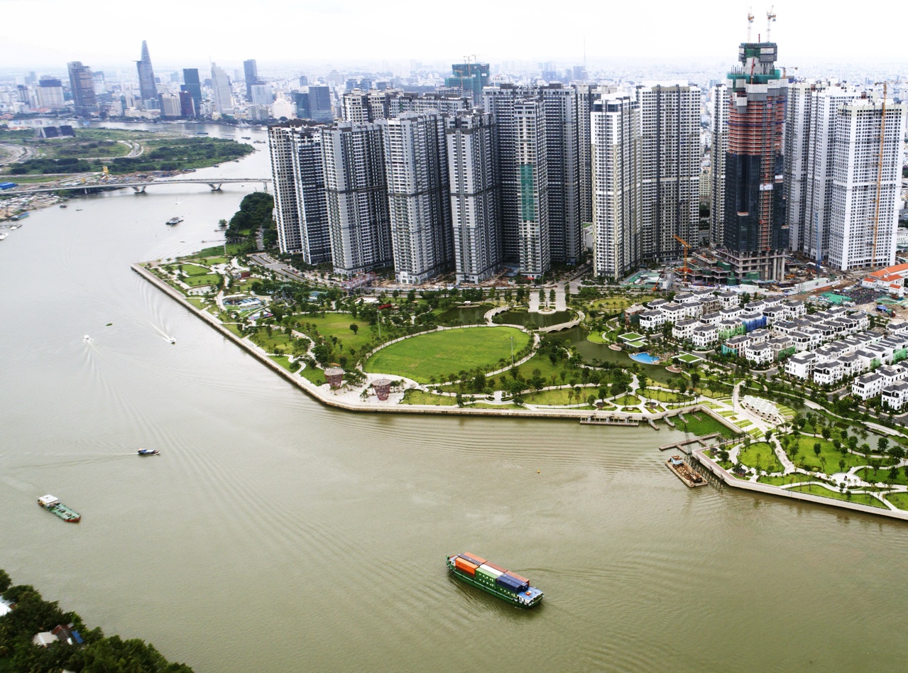 11 dai du an chia nhau bo song Sai Gon hinh anh