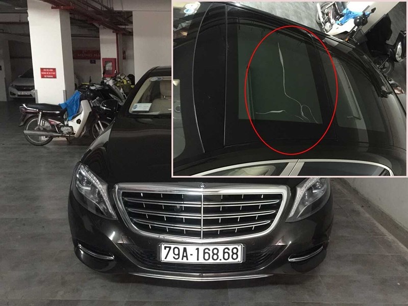 Gay can chuyen bao tri kinh oto sieu sang Mercedes hinh anh