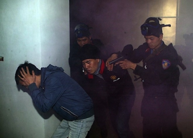 Bac Giang dien tap chong khung bo hinh anh