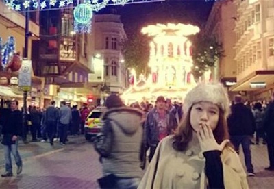 Giang sinh cua du hoc sinh Viet tren khap the gioi hinh anh