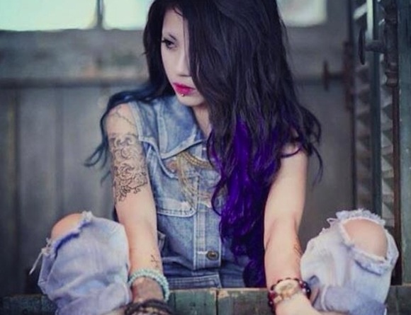 Nu tho xam 9X xinh dep hinh anh