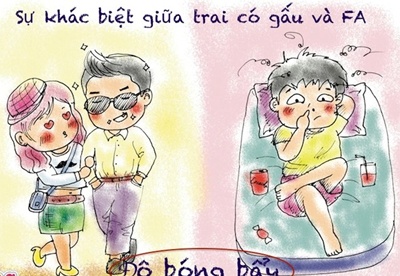 Su khac biet giua trai co gau va nam nhi FA hinh anh