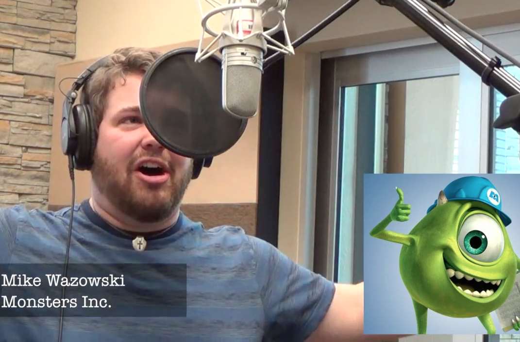 Clip anh chang hat 'Let it go' bang giong nhan vat hoat hinh hinh anh