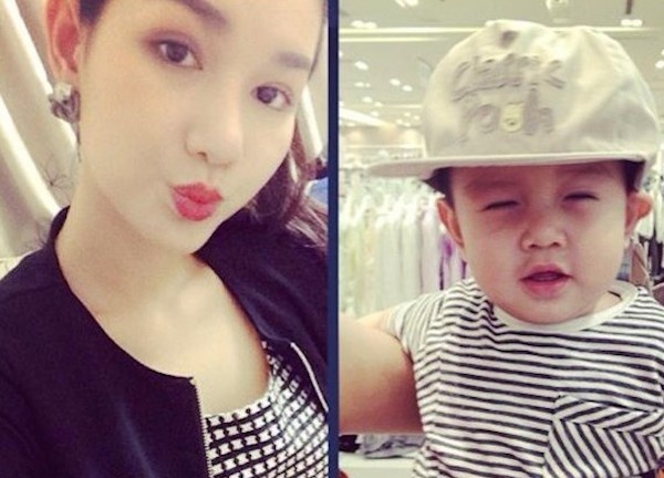 Sau sóng gió của gia đình chồng, Quỳnh Chi sống khá khép kín. Tuy nhiên trên trang cá nhân của mình, cô nàng vẫn thi thoảng chia sẻ những khoảnh khắc rạng rỡ và tinh nghịch bên con trai.