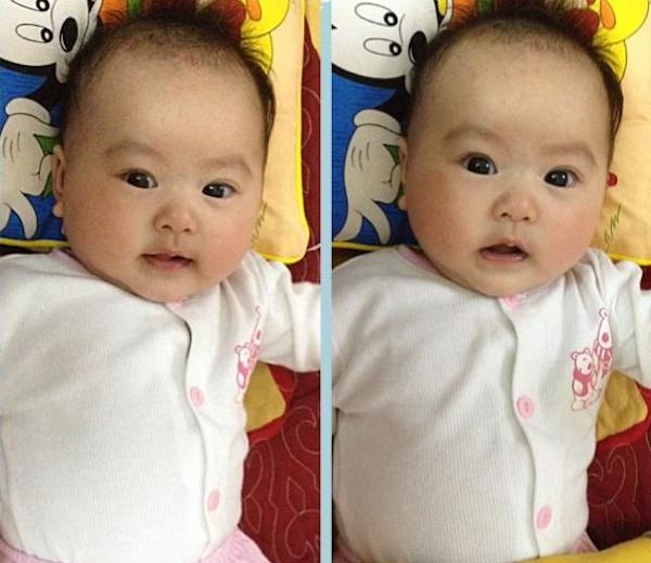 Những hình ảnh đáng yêu của Sam thường được cặp đôi chia sẻ trên mạng.