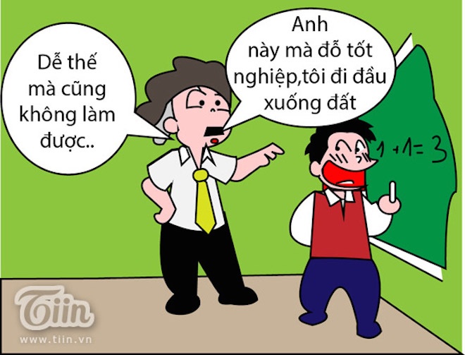 Nói chuyện trong giờ, bị gọi lên bảng, giải cho thầy bài này. Ngồi nói chuyện có để ý đoạn này giải như thế này đâu thì kiểu gì bạn chả được khuyến mãi 1 câu 