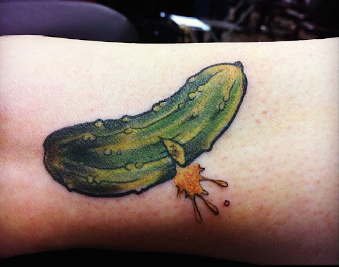 Gioi tre thich xam hinh thuc an len co the hinh anh