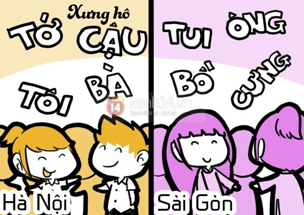 Su khac biet thu vi giua hoc sinh Ha Noi va Sai Gon hinh anh