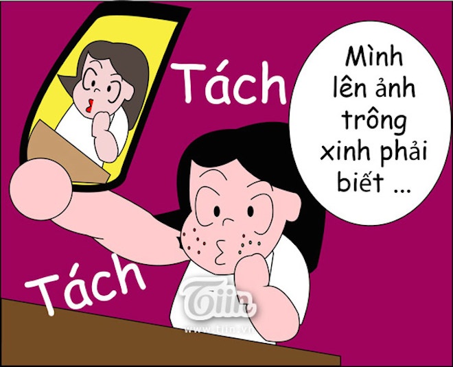 Giờ giải lao trong lớp học thời công nghệ, không thể thiếu vắng chế độ chụp ảnh với camera 360.