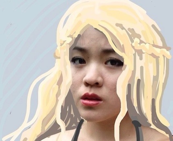 Co gai co so thich bien hoa thanh nhieu nhan vat hai huoc hinh anh