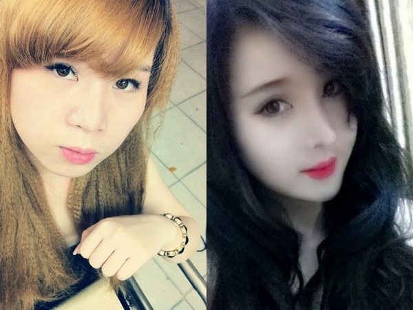 Cũng có quá trình lột xác đáng kinh ngạc là trường hợp em gái của V. Theo sau bước chân của chị, cô gái trẻ cũng chi rất nhiều tiền để thực hiện phẫu thuật thẩm mỹ và công khai mọi thông tin, hình ảnh trên Facebook. 